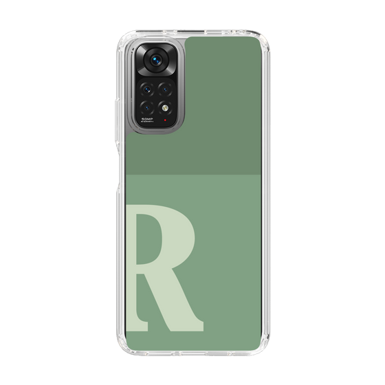Slim Protection Case［ Original - initial two tone - R green ］