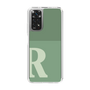 Slim Protection Case［ Original - initial two tone - R green ］
