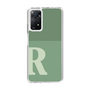 Slim Protection Case［ Original - initial two tone - R green ］