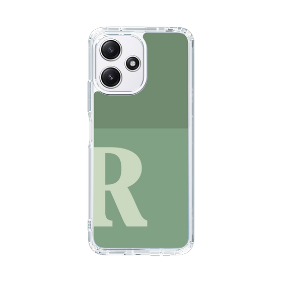 Slim Protection Case［ Original - initial two tone - R green ］