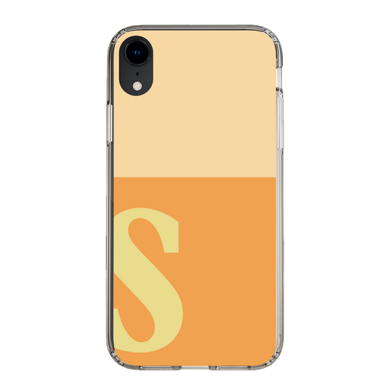 Slim Protection Case［ Original - initial two tone - S orange ］