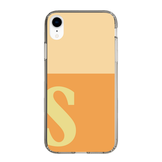 Slim Protection Case［ Original - initial two tone - S orange ］