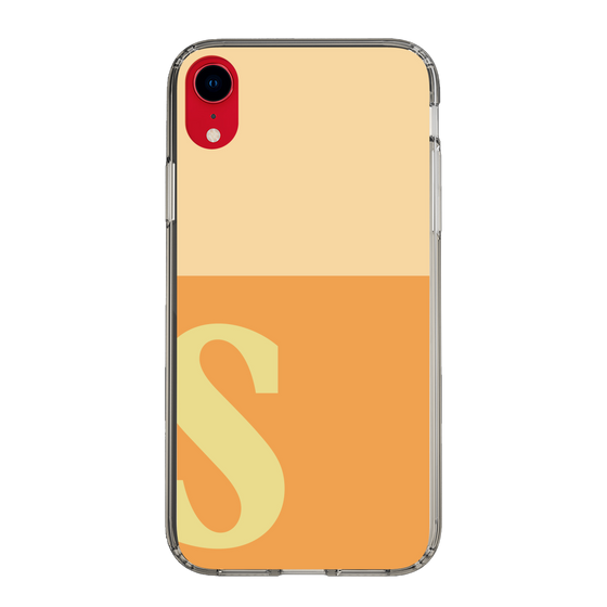Slim Protection Case［ Original - initial two tone - S orange ］