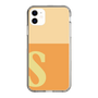 Slim Protection Case［ Original - initial two tone - S orange ］