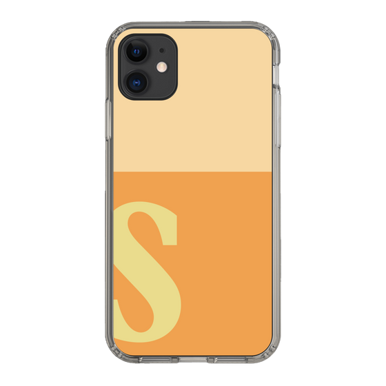 Slim Protection Case［ Original - initial two tone - S orange ］