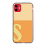 Slim Protection Case［ Original - initial two tone - S orange ］