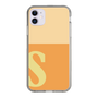 Slim Protection Case［ Original - initial two tone - S orange ］