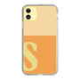 Slim Protection Case［ Original - initial two tone - S orange ］