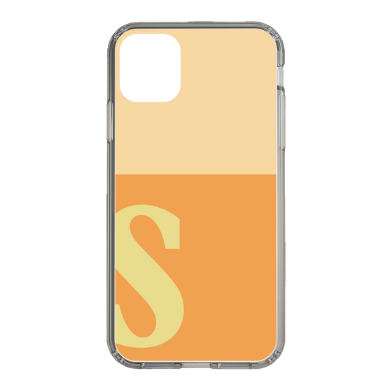 Slim Protection Case［ Original - initial two tone - S orange ］