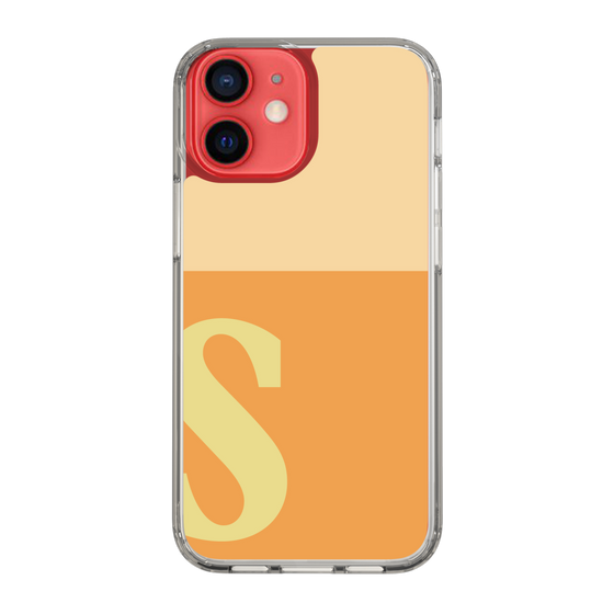 Slim Protection Case［ Original - initial two tone - S orange ］