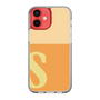 Slim Protection Case［ Original - initial two tone - S orange ］