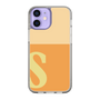 Slim Protection Case［ Original - initial two tone - S orange ］