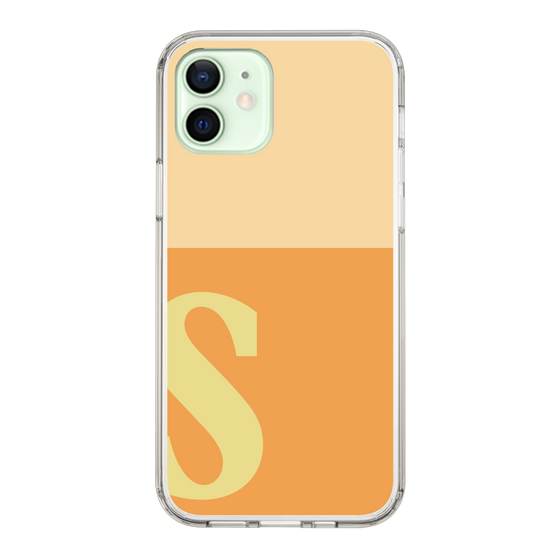 Slim Protection Case［ Original - initial two tone - S orange ］