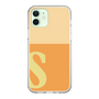 Slim Protection Case［ Original - initial two tone - S orange ］