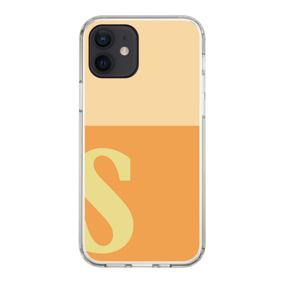 Slim Protection Case［ Original - initial two tone - S orange ］