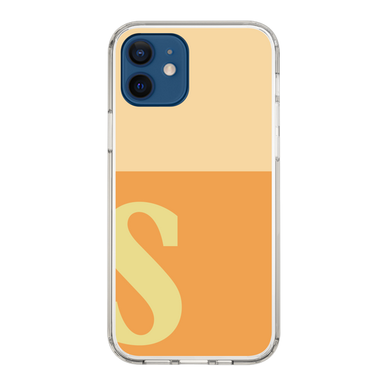 Slim Protection Case［ Original - initial two tone - S orange ］