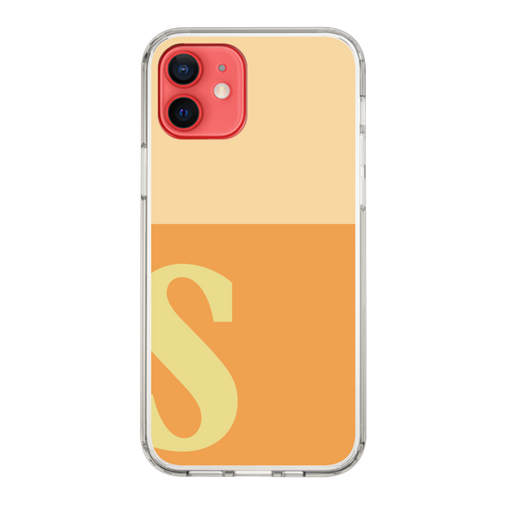 Slim Protection Case［ Original - initial two tone - S orange ］