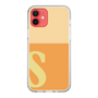 Slim Protection Case［ Original - initial two tone - S orange ］