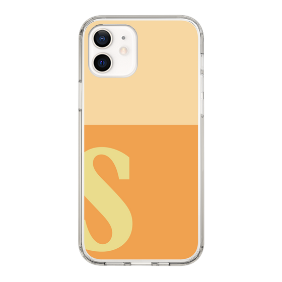 Slim Protection Case［ Original - initial two tone - S orange ］