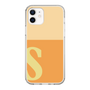 Slim Protection Case［ Original - initial two tone - S orange ］