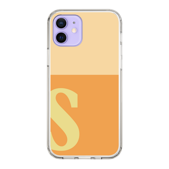 Slim Protection Case［ Original - initial two tone - S orange ］