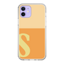 Slim Protection Case［ Original - initial two tone - S orange ］