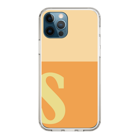 Slim Protection Case［ Original - initial two tone - S orange ］