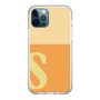 Slim Protection Case［ Original - initial two tone - S orange ］