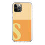 Slim Protection Case［ Original - initial two tone - S orange ］