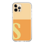 Slim Protection Case［ Original - initial two tone - S orange ］