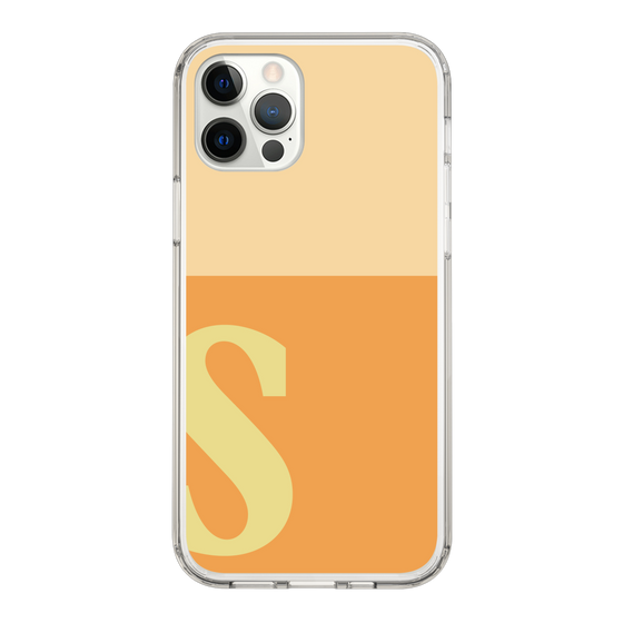 Slim Protection Case［ Original - initial two tone - S orange ］