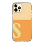 Slim Protection Case［ Original - initial two tone - S orange ］