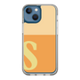 Slim Protection Case［ Original - initial two tone - S orange ］