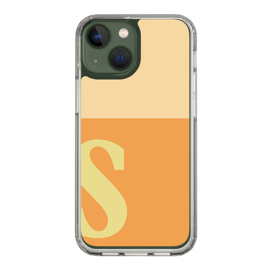 Slim Protection Case［ Original - initial two tone - S orange ］