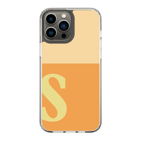 Slim Protection Case［ Original - initial two tone - S orange ］