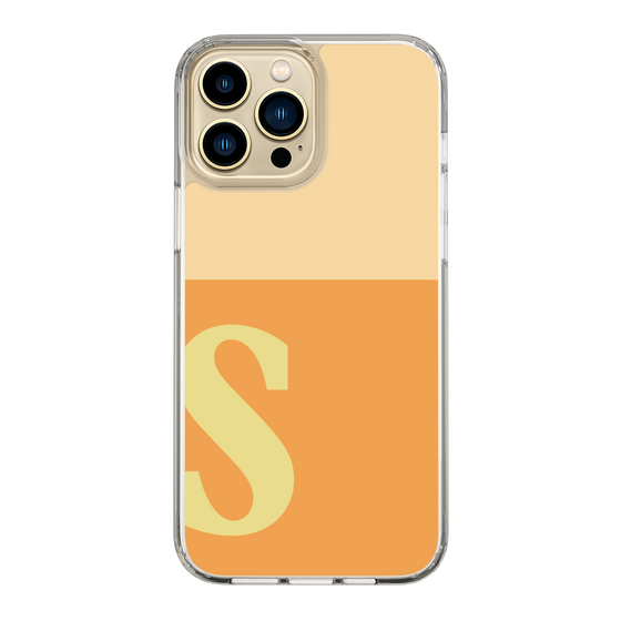 Slim Protection Case［ Original - initial two tone - S orange ］