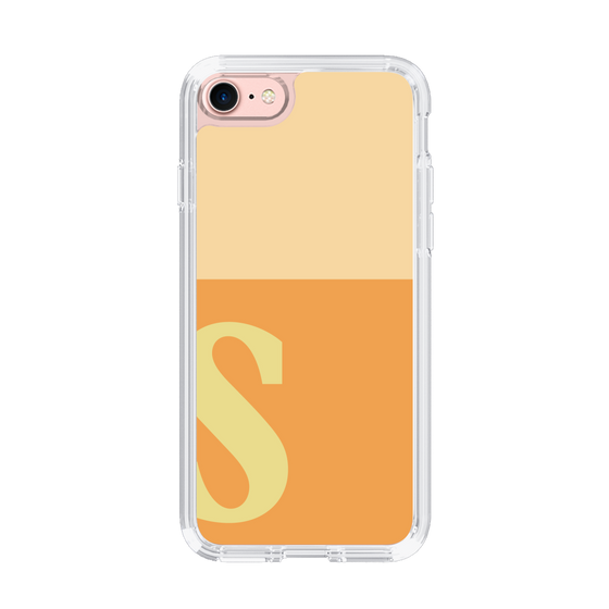 Slim Protection Case［ Original - initial two tone - S orange ］