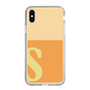Slim Protection Case［ Original - initial two tone - S orange ］