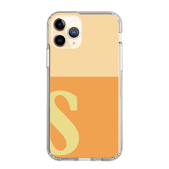 Slim Protection Case［ Original - initial two tone - S orange ］