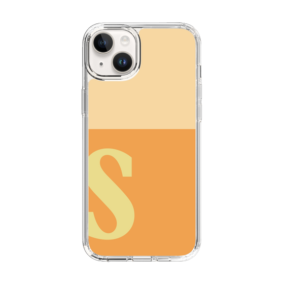 Slim Protection Case［ Original - initial two tone - S orange ］