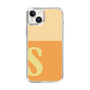 Slim Protection Case［ Original - initial two tone - S orange ］