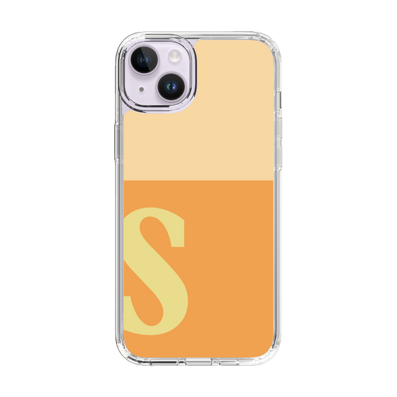 Slim Protection Case［ Original - initial two tone - S orange ］