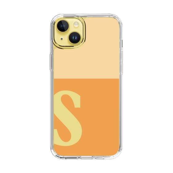 Slim Protection Case［ Original - initial two tone - S orange ］
