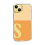 Slim Protection Case［ Original - initial two tone - S orange ］