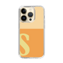 Slim Protection Case［ Original - initial two tone - S orange ］