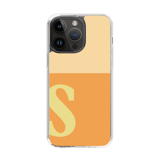 Slim Protection Case［ Original - initial two tone - S orange ］