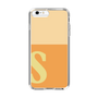 Slim Protection Case［ Original - initial two tone - S orange ］