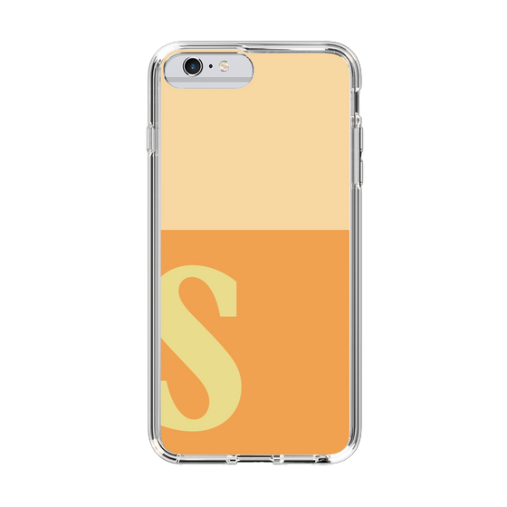 Slim Protection Case［ Original - initial two tone - S orange ］