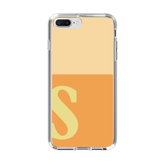 Slim Protection Case［ Original - initial two tone - S orange ］