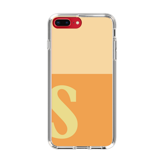 Slim Protection Case［ Original - initial two tone - S orange ］